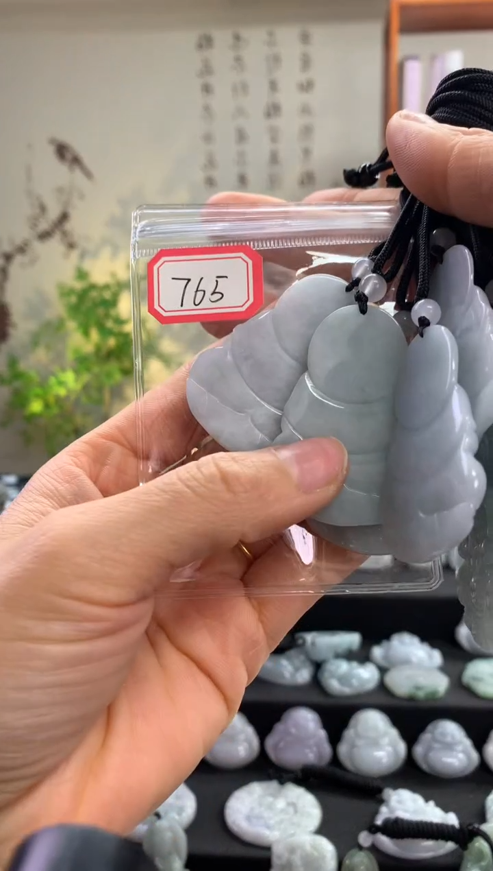 【闪购商品】翡翠颈饰未镶嵌观音765 多样性发一件