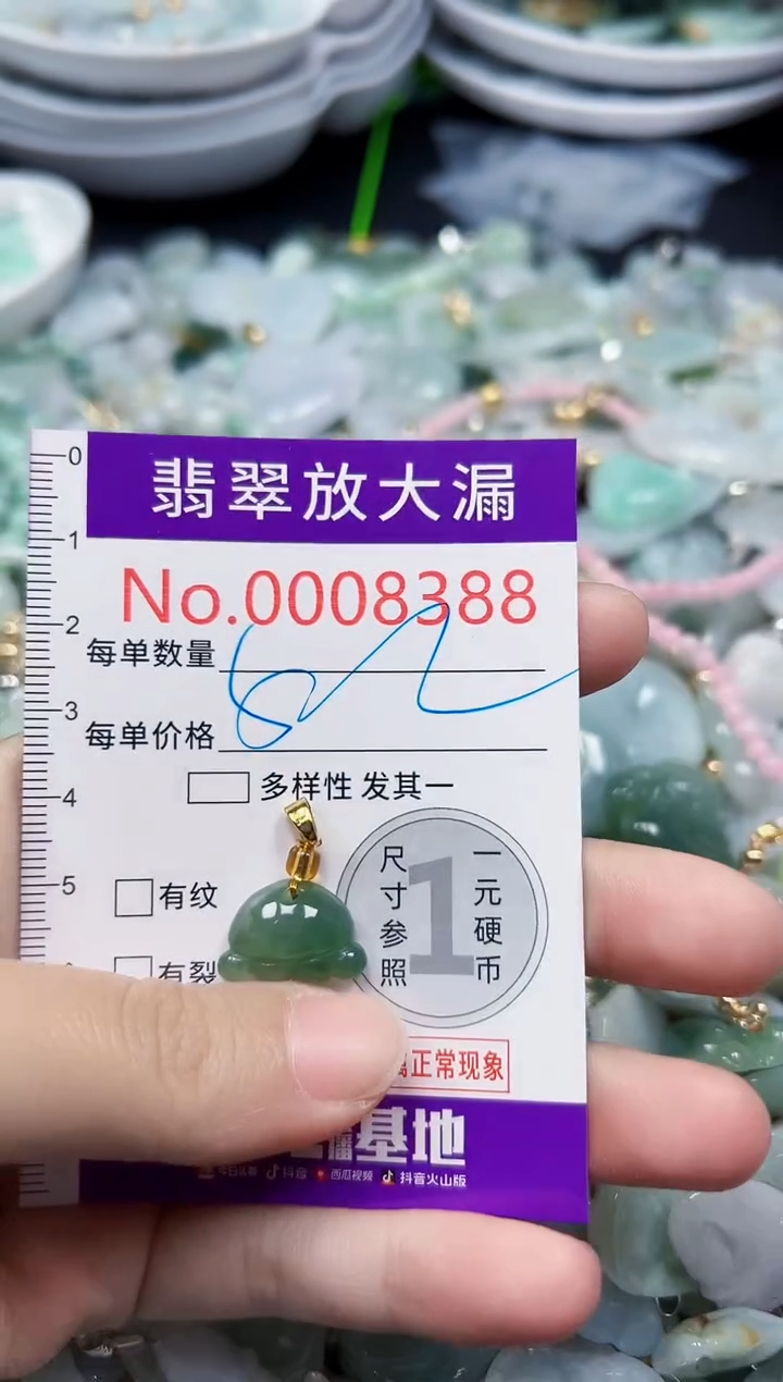 颈饰未镶嵌翡翠8388