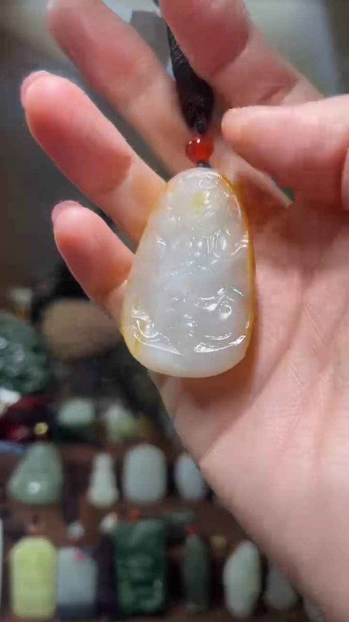 颈饰未镶嵌和田玉·