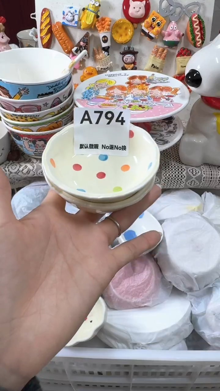 摆件陶佩*姐产品默认微瑕！满20包邮！偏远地区不包