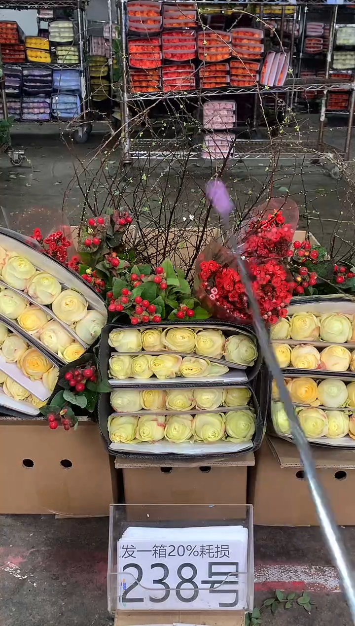 238号♥中通含20%耗损发一箱鲜花