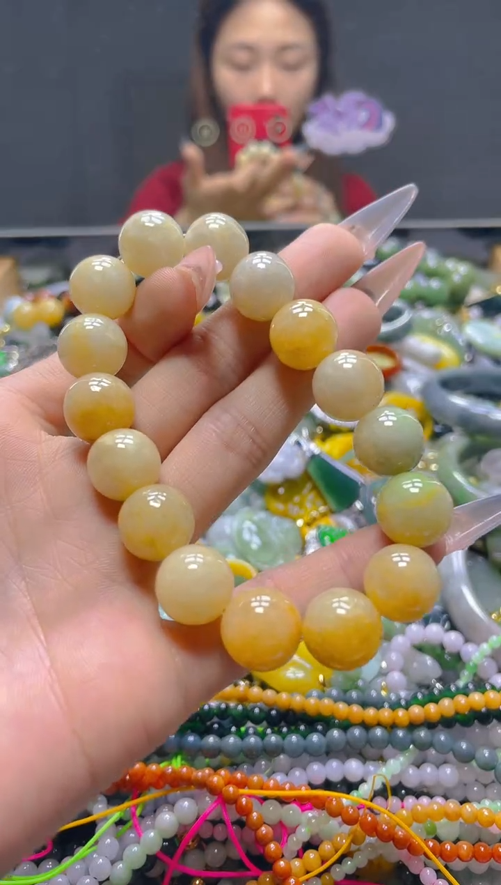 颈饰未镶嵌翡翠13MM