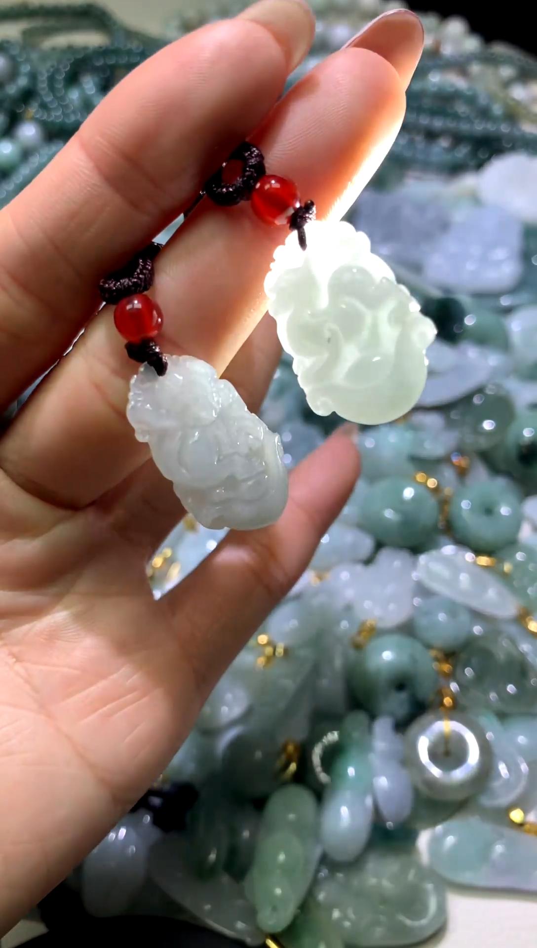 吊坠(不含链)未镶嵌翡翠1