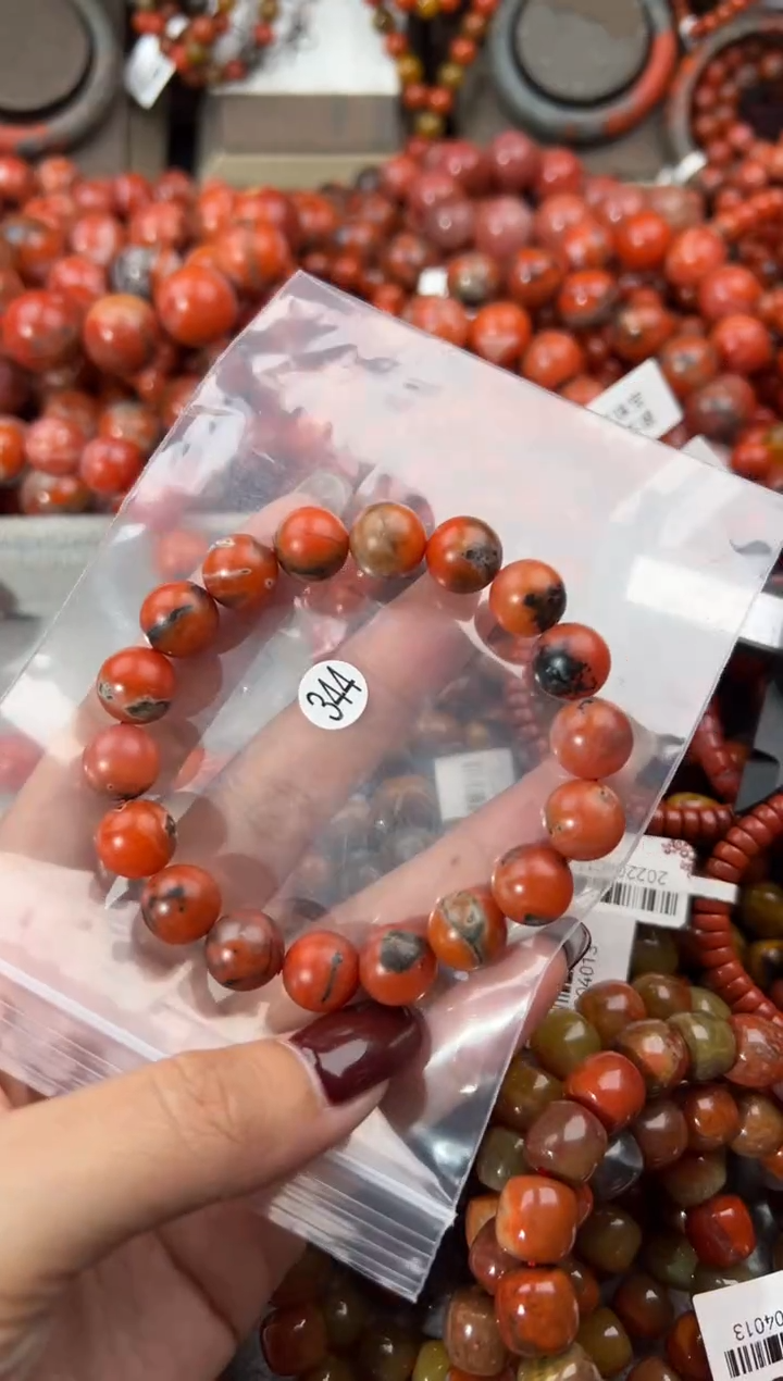 未镶嵌手串南红玛瑙10+