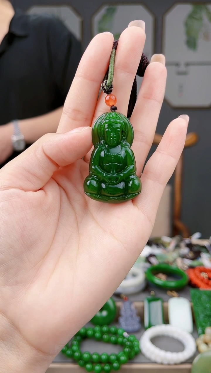 颈饰未镶嵌和田玉多样性发货拍一单发一个