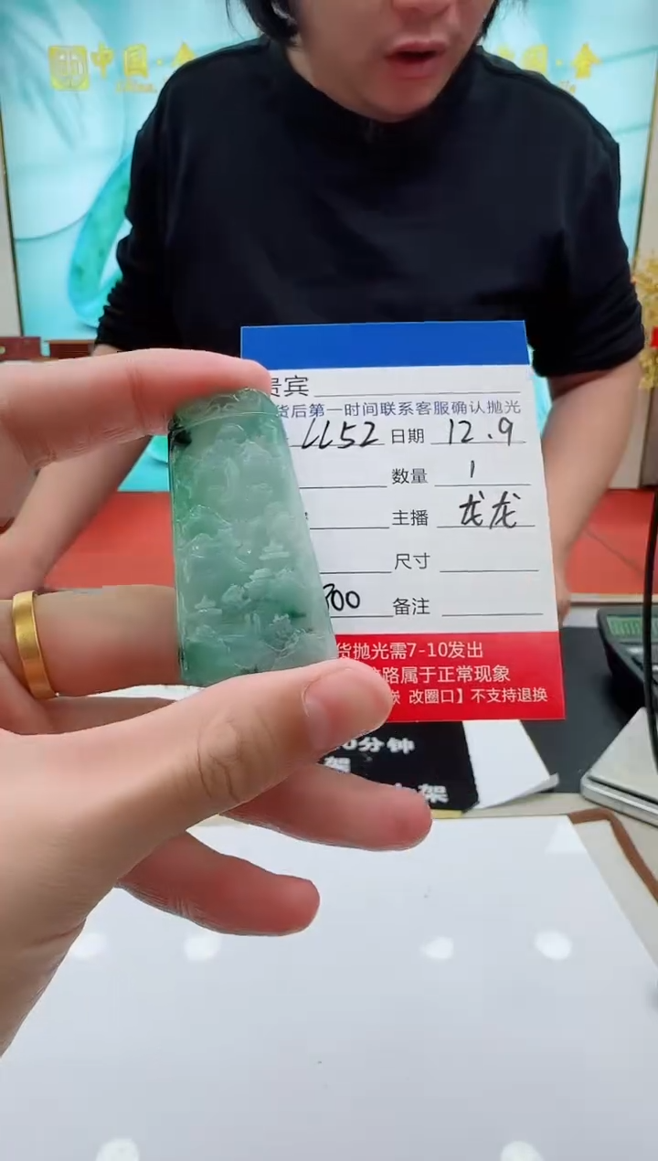 未镶嵌定制翡翠LL52翡翠吊坠-多样性发其一