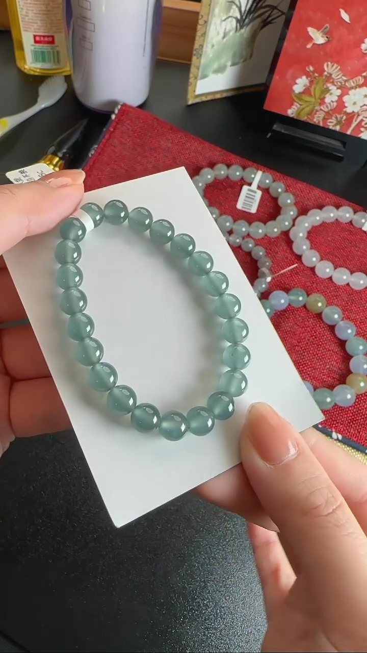 【闪购商品】翡翠手串未镶嵌WY0113090危