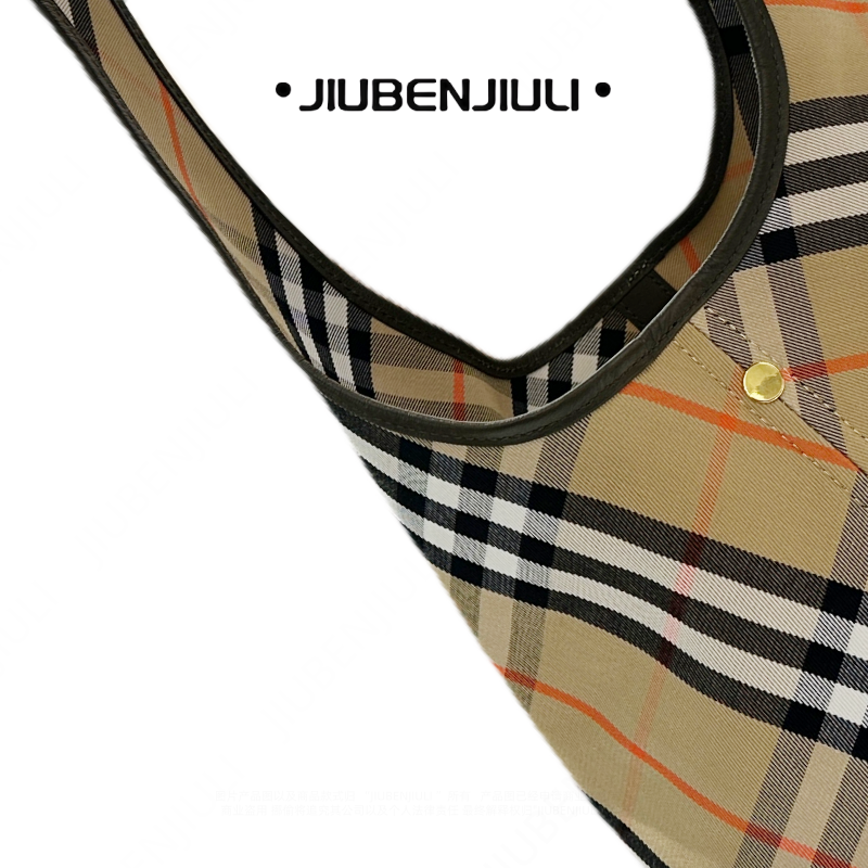 新款格纹子母托特包单肩腋下包【21898】