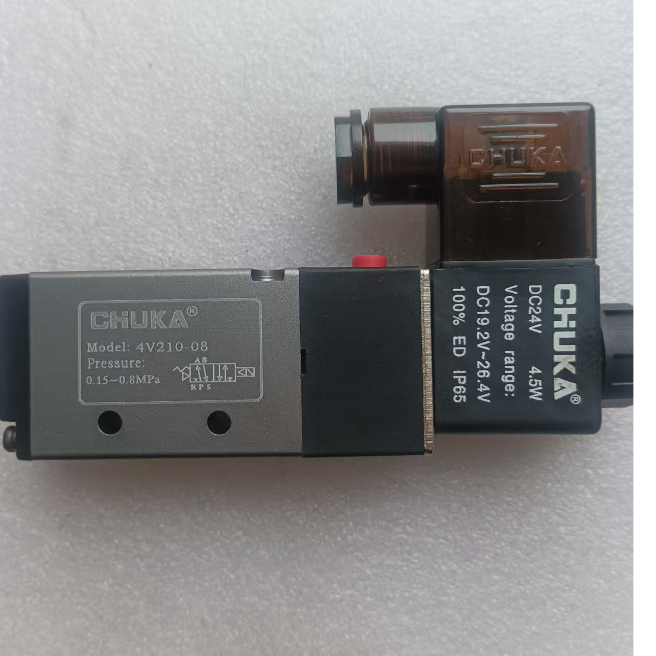 气动电磁阀4V20-08气动电磁阀断桥铝设备配件塑钢门窗设备配件