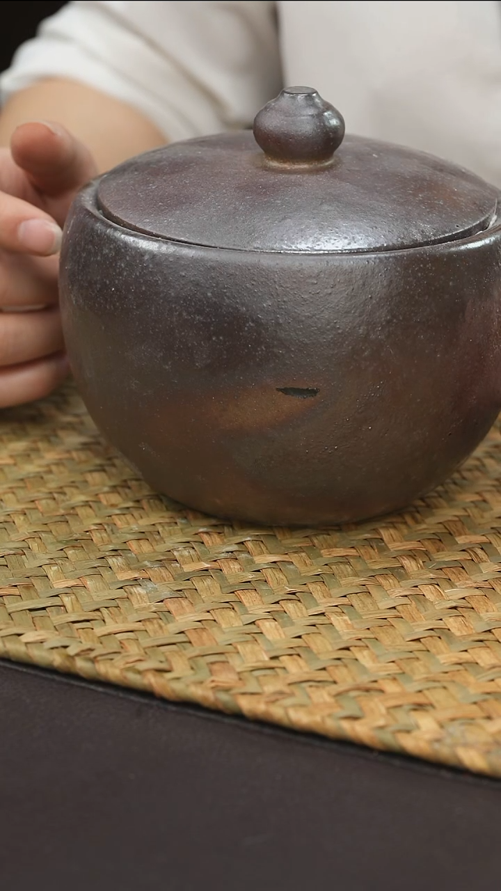 紫砂柴烧纯自然柴烧