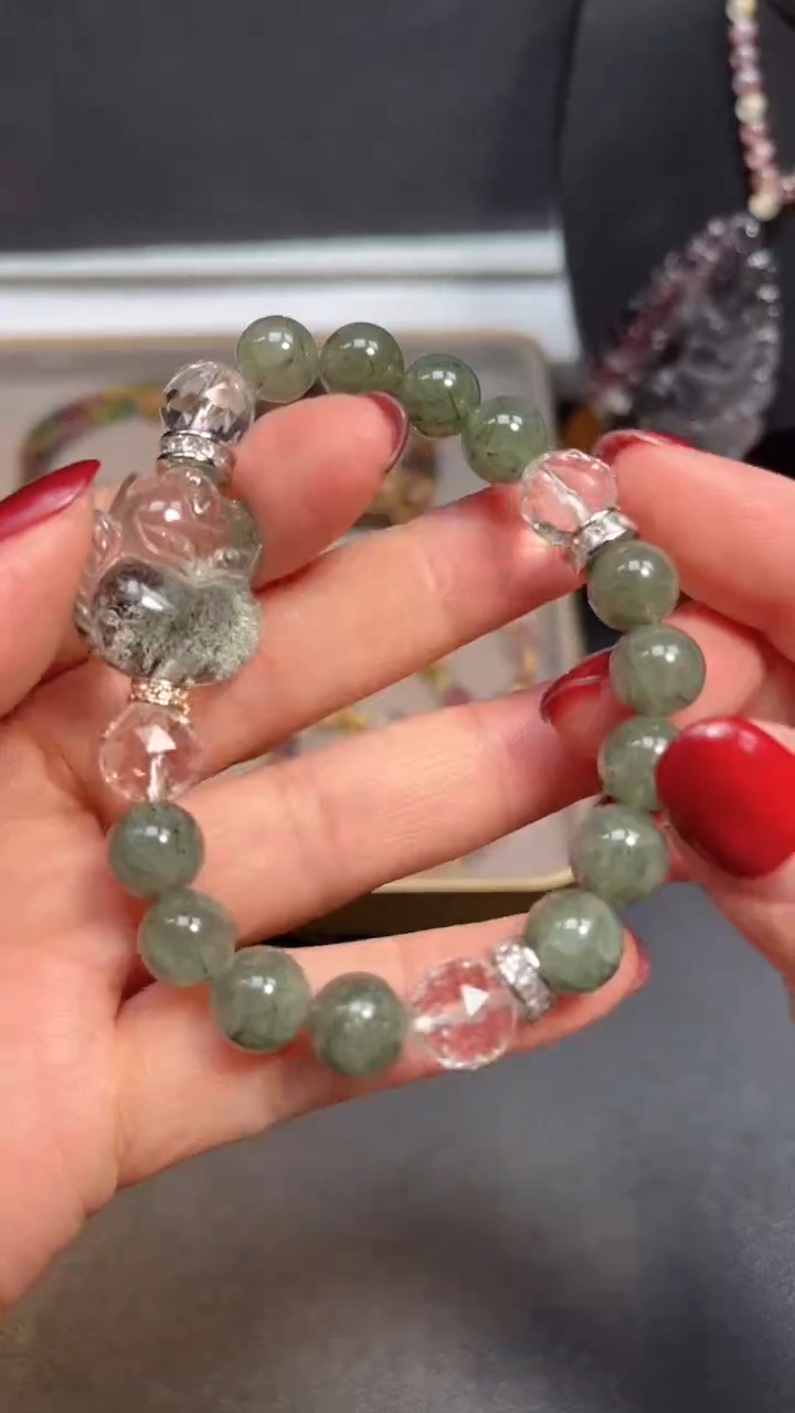 【闪购商品】水晶颈饰未镶嵌【百晶灵儿】天然定制款
