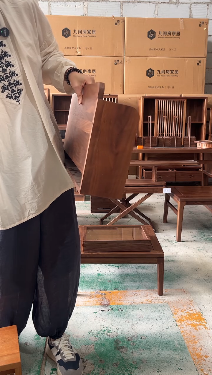 木（非红木类）短款红酒架