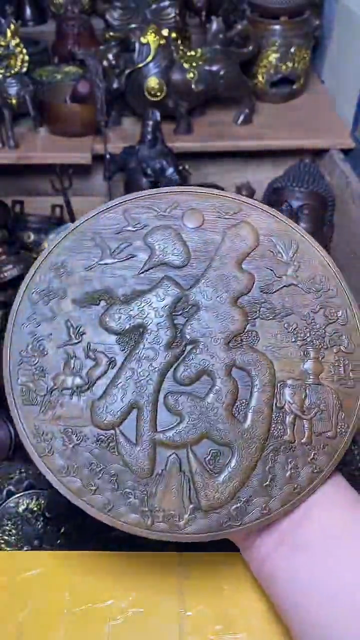 铜铜桌面摆件093