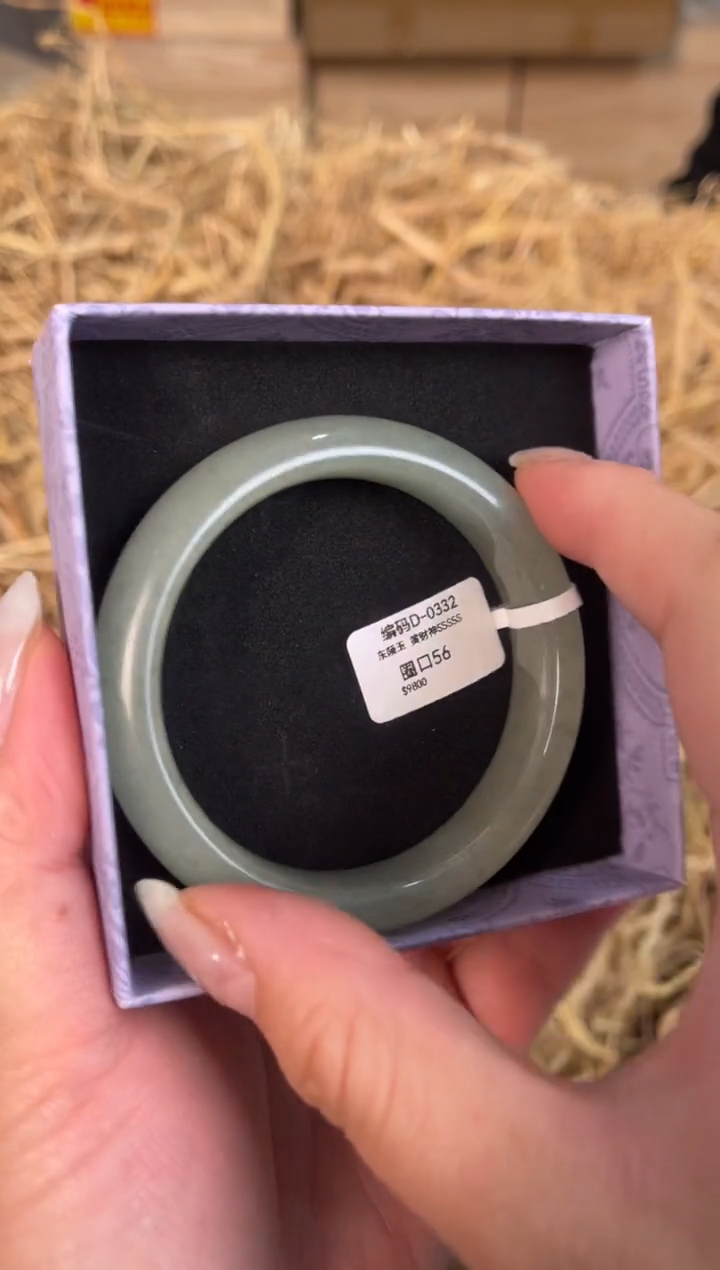 未镶嵌手镯石英质玉D-0332