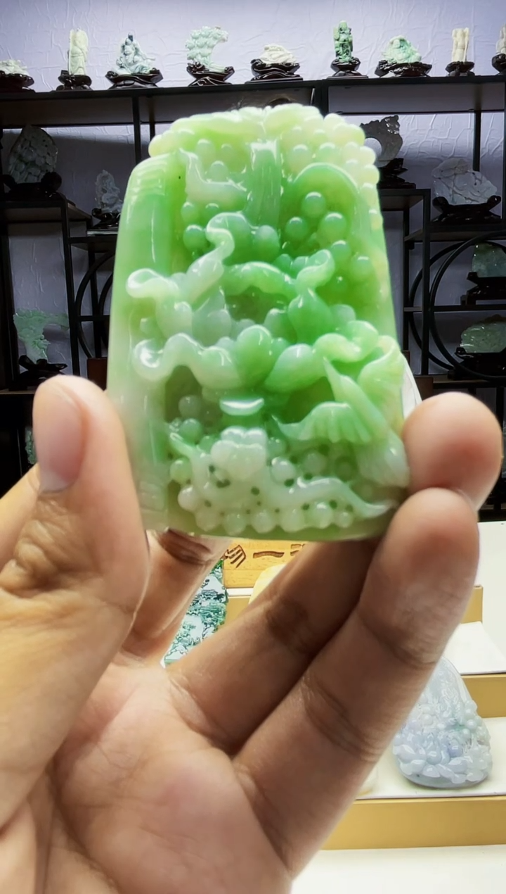 【闪购商品】定制翡翠未镶嵌毛货01220017