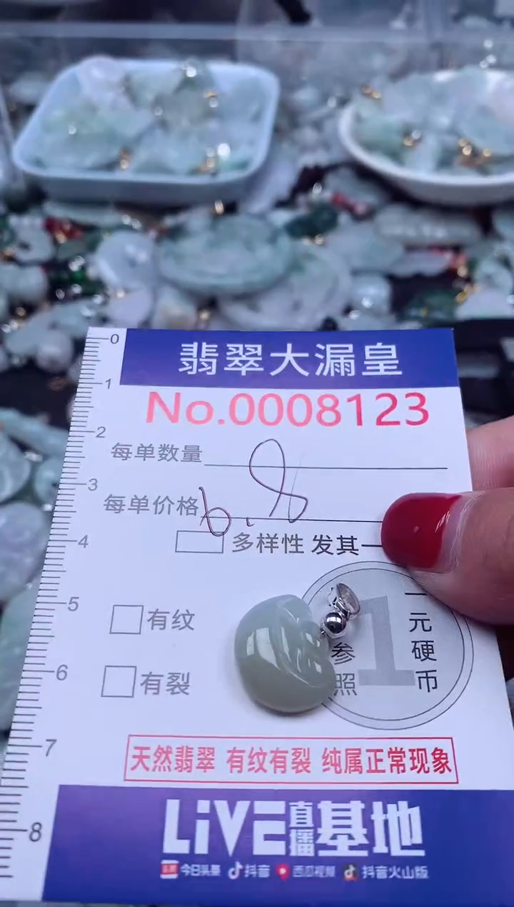 颈饰未镶嵌翡翠8123