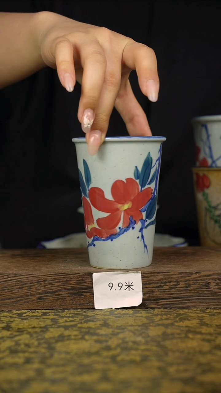 摆件泥垚手作 景德镇手工手绘器物