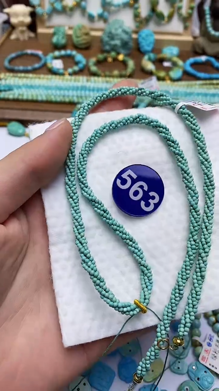 【闪购商品】绿松石项链未镶嵌563