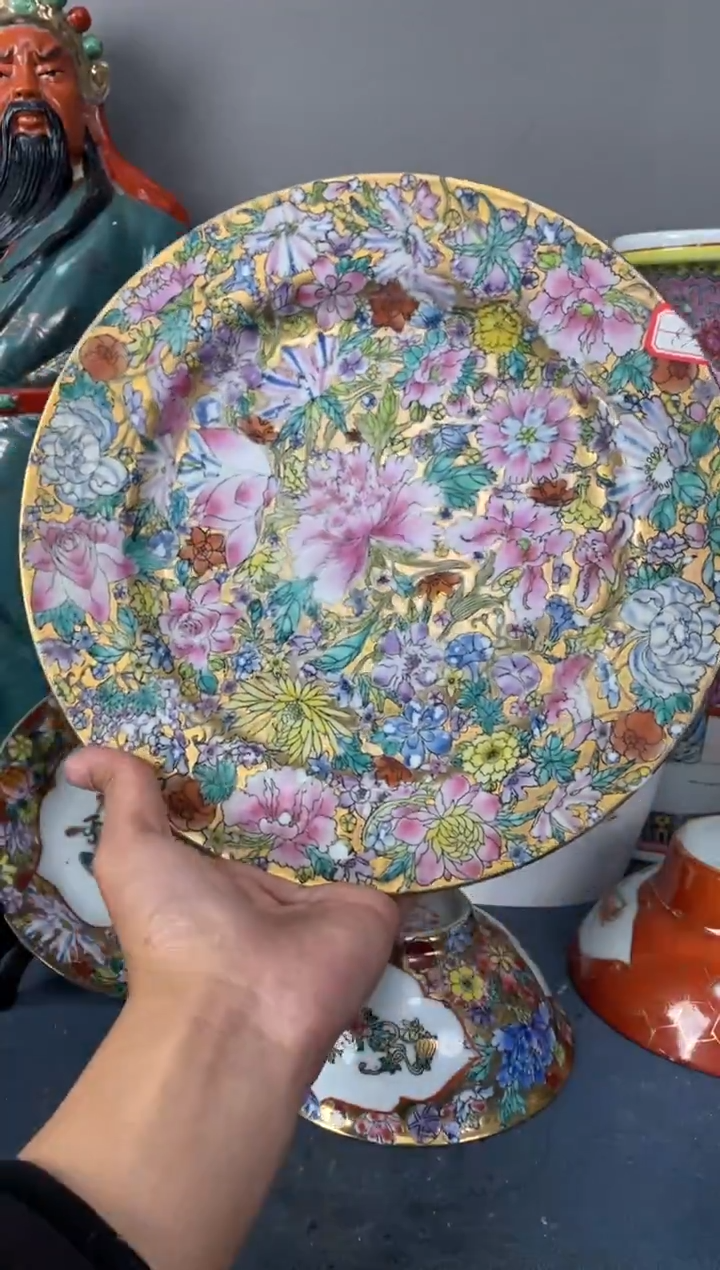 摆件陶567精品老厂瓷器（煤窑烧制）