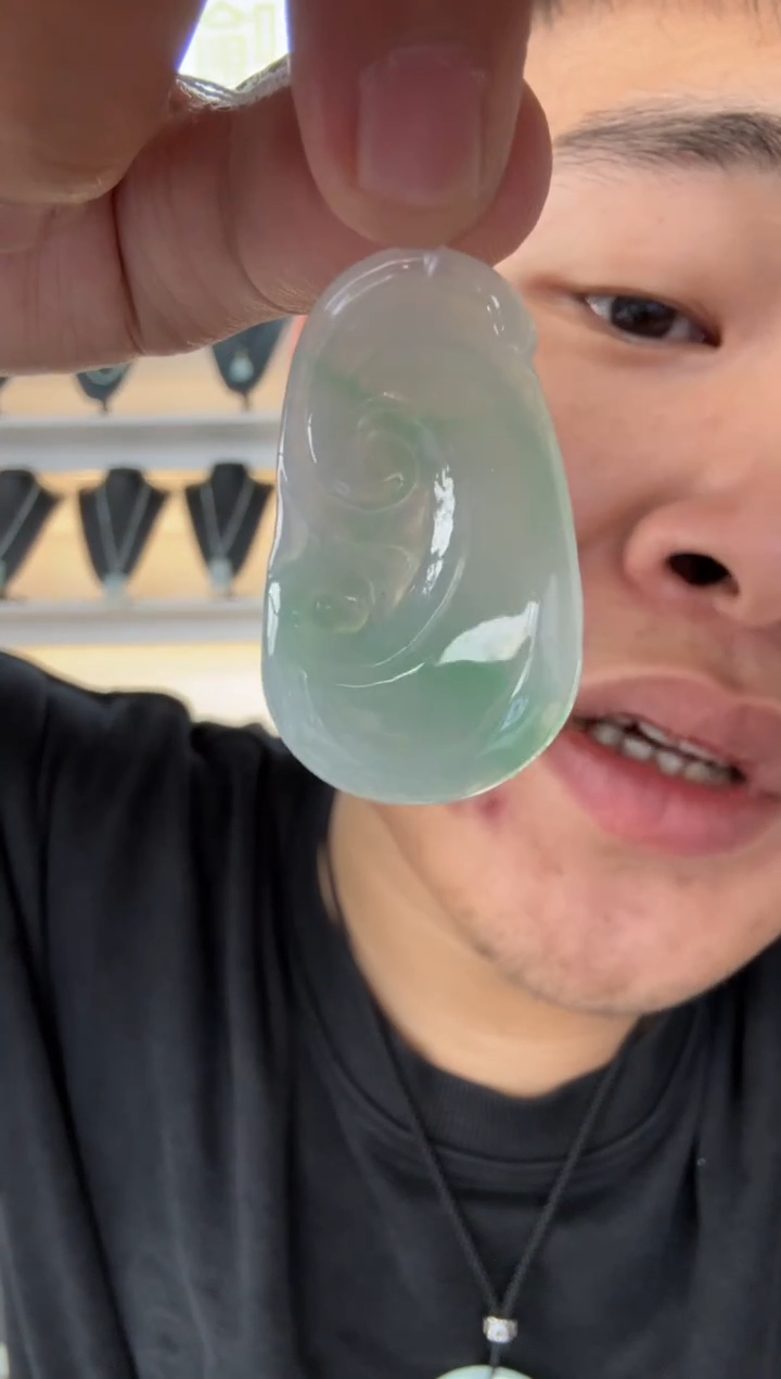 【闪购商品】翡翠未镶嵌颈饰天然翡翠A货孤品一件