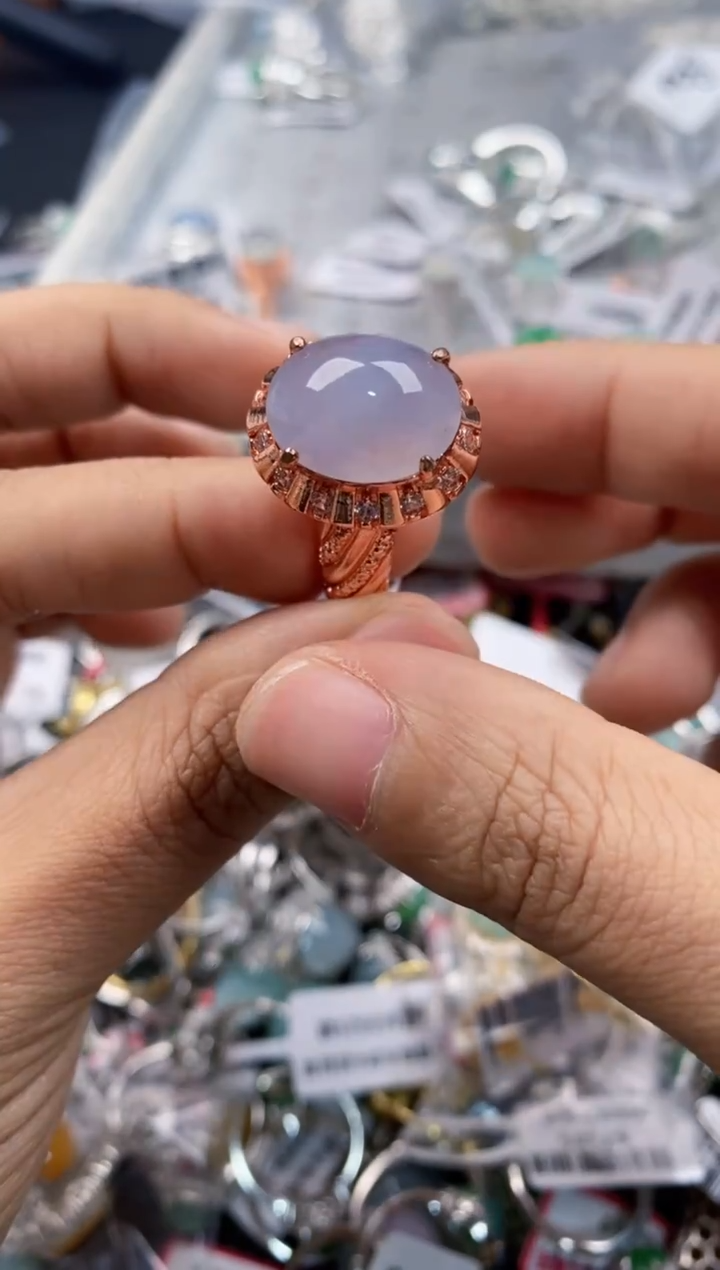 未镶嵌戒指翡翠444   1