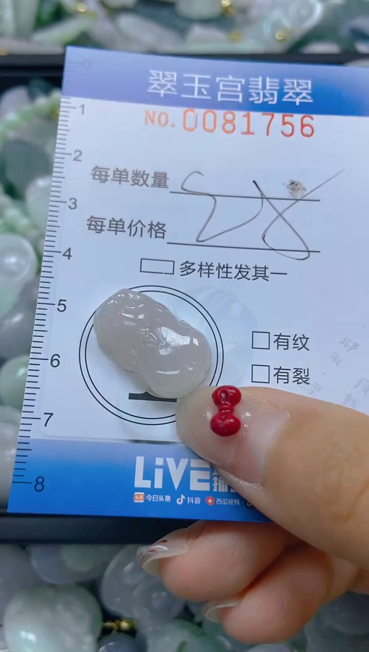 【闪购商品】翡翠颈饰未镶嵌闪购0081756
