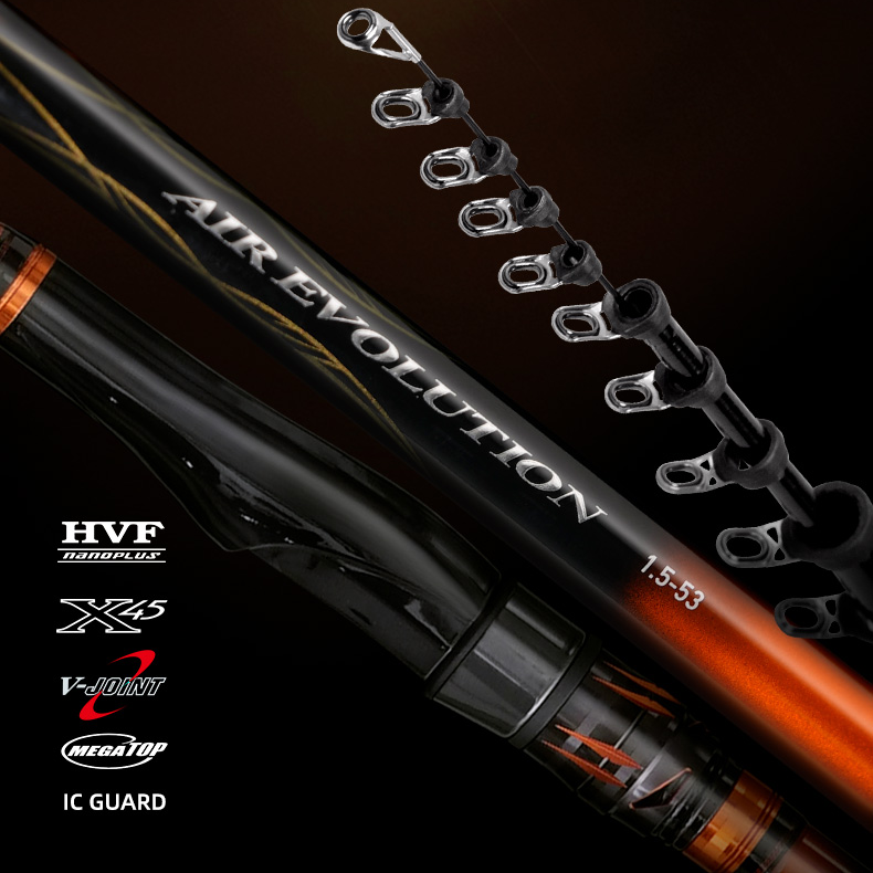 DAIWA达亿瓦25新款空气矶AIREVOLUTION矶钓竿海钓竿