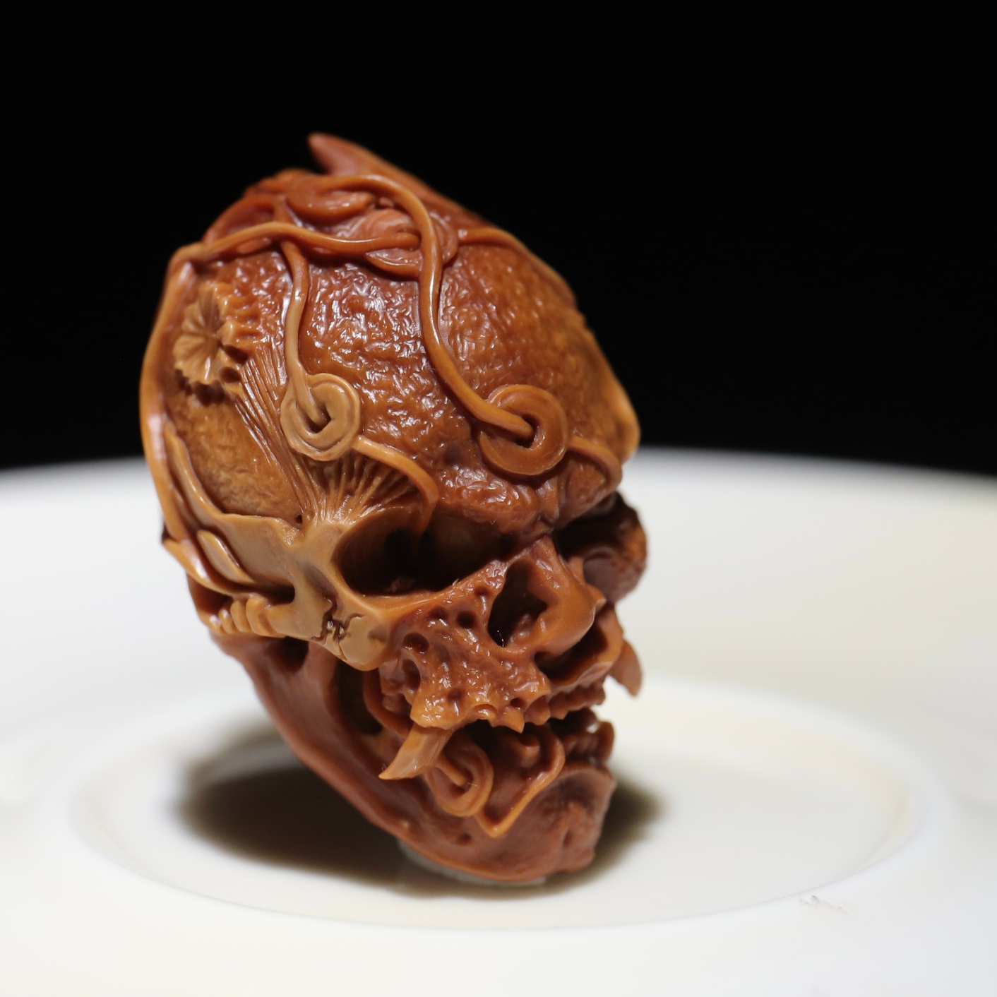 【腰缠万贯】果王料约2.3cm-双生造物出品纯手工核雕