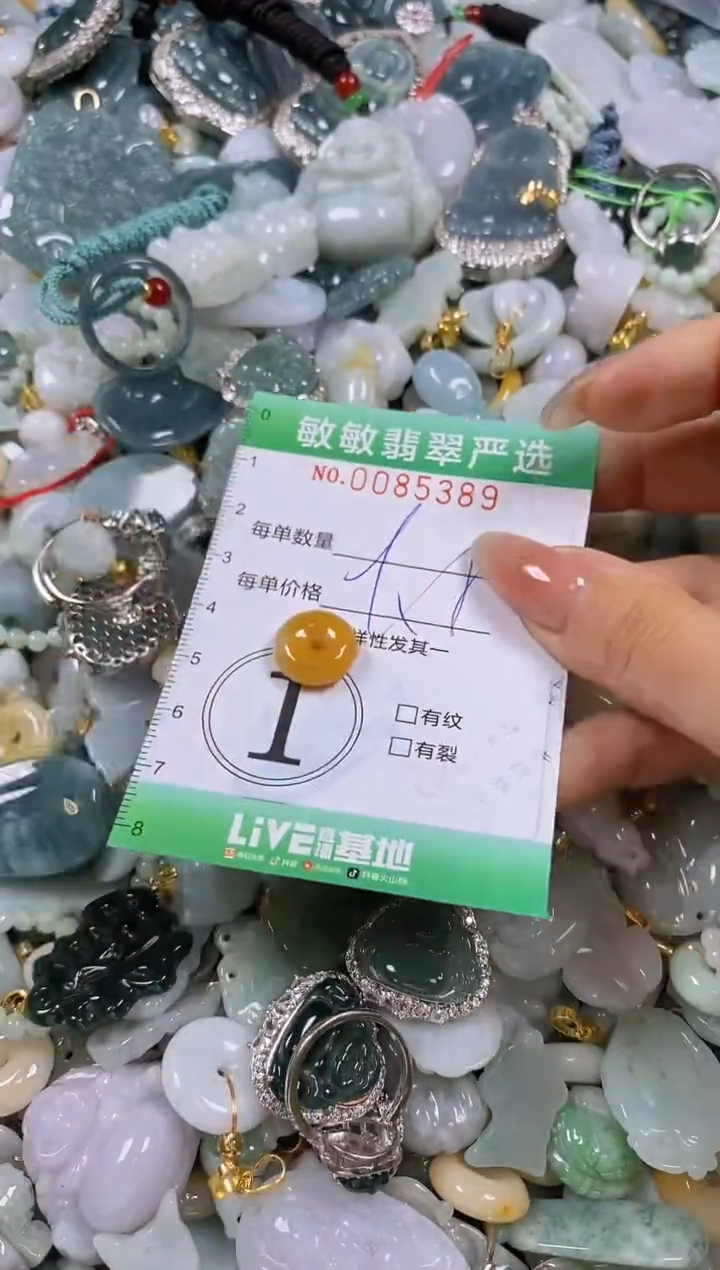 【闪购商品】翡翠颈饰未镶嵌闪购商品0085389