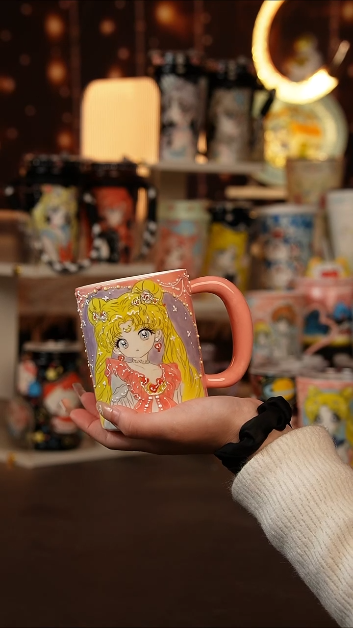 （玉泥）景德镇手工手绘文创陶瓷杯