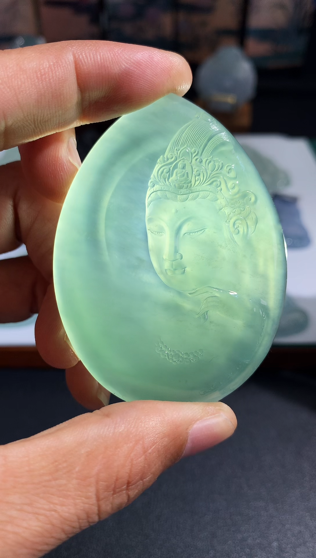 【闪购商品】翡翠颈饰未镶嵌天然A货翡翠 定制翡翠 定金