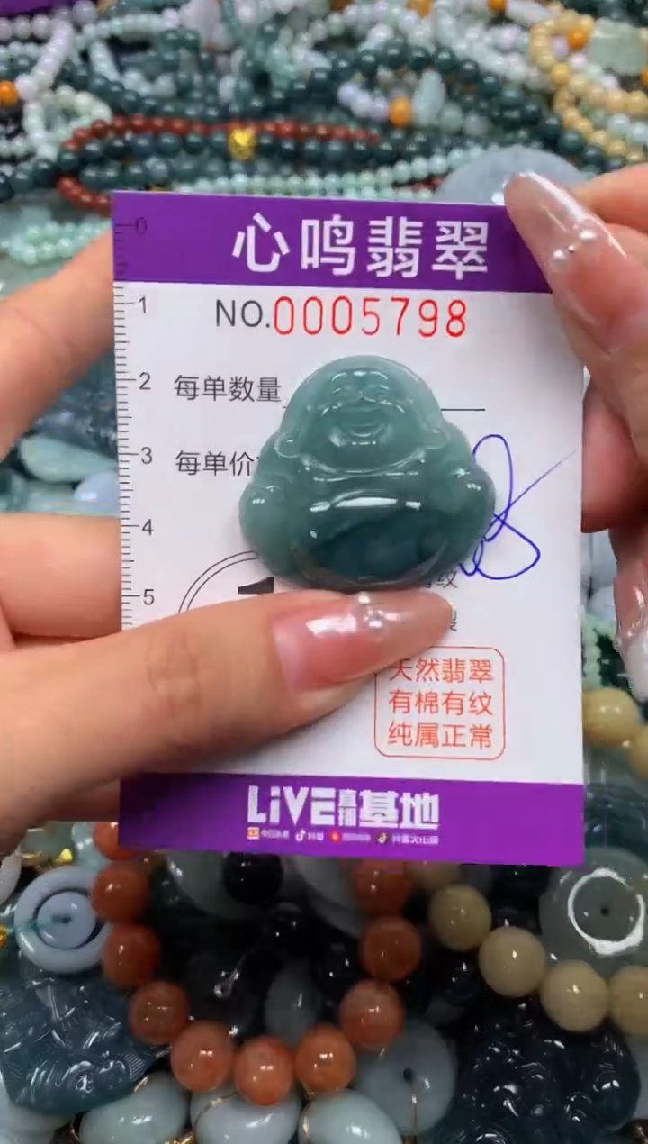 颈饰未镶嵌翡翠闪购005798