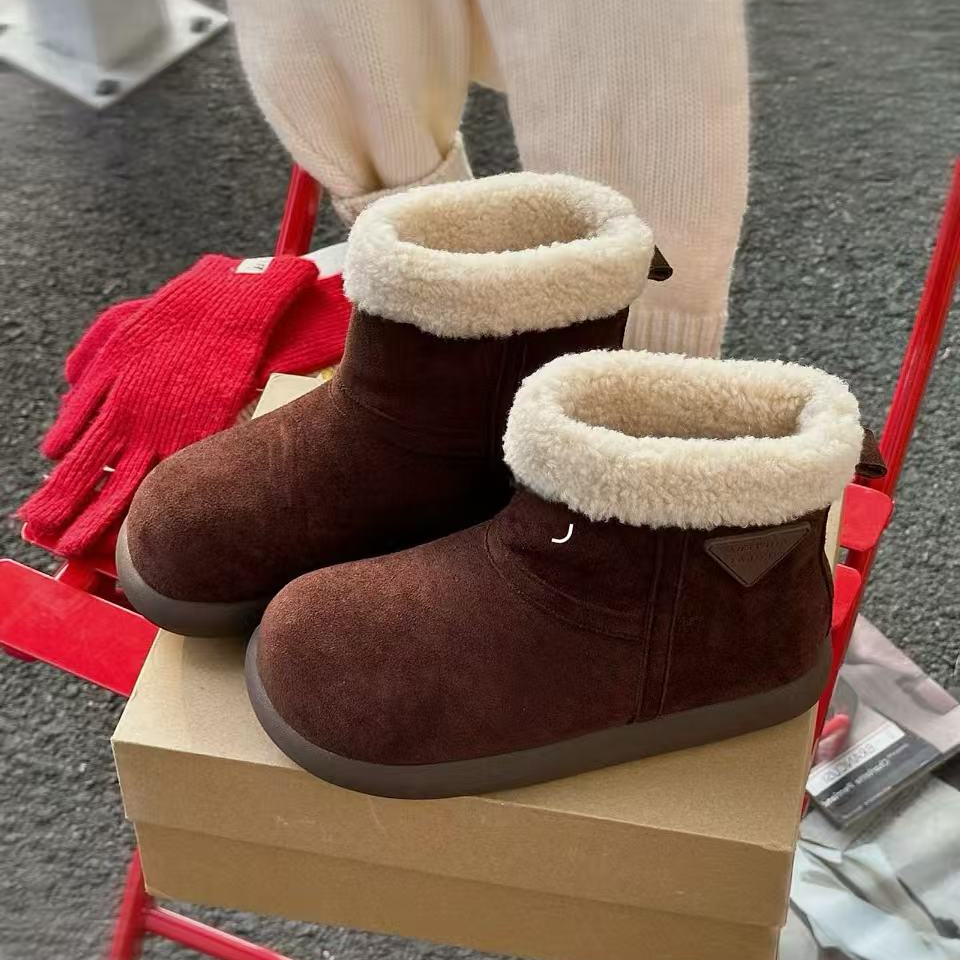 【楠屿3355001】新款雪地靴 休闲女鞋