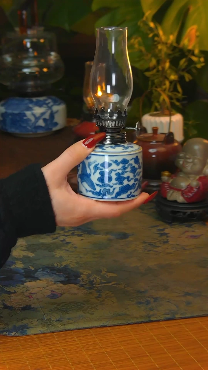 【闪购商品】景德镇陶瓷灯摆件