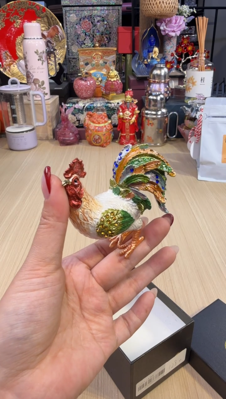 193七宝绿色锦鸡