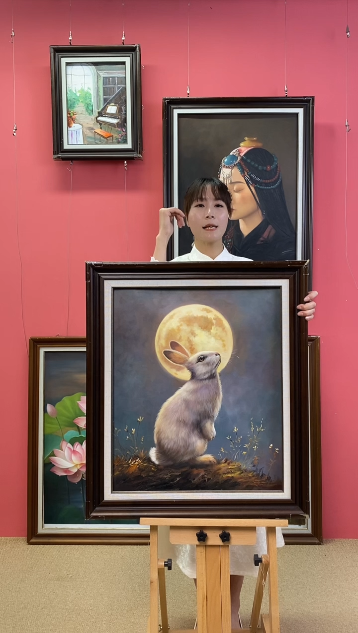 油画用****9尺寸50*60画芯（不含框）