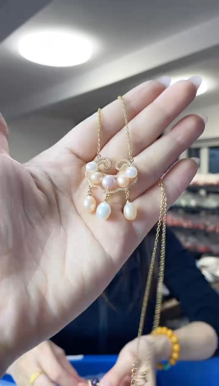 未镶嵌·淡水珍珠（多样性发一件）