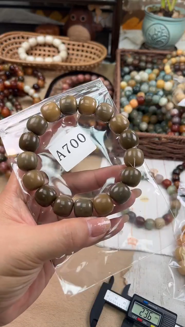 手串菩提根/象牙果O****sa700 卡16 干磨猪油膏瑕疵