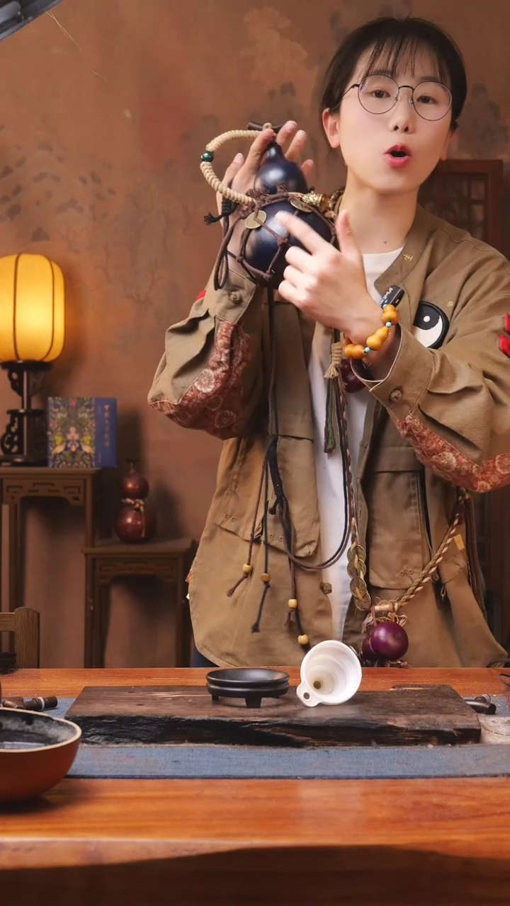 【闪购商品】104号精品大漆葫芦防腐防渗装水茶酒