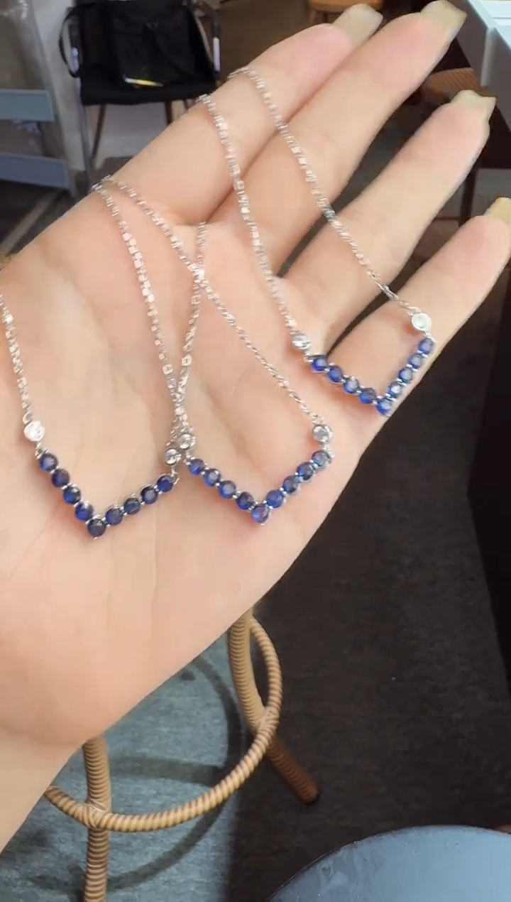 颈饰蓝宝石未镶嵌1106042仅一件