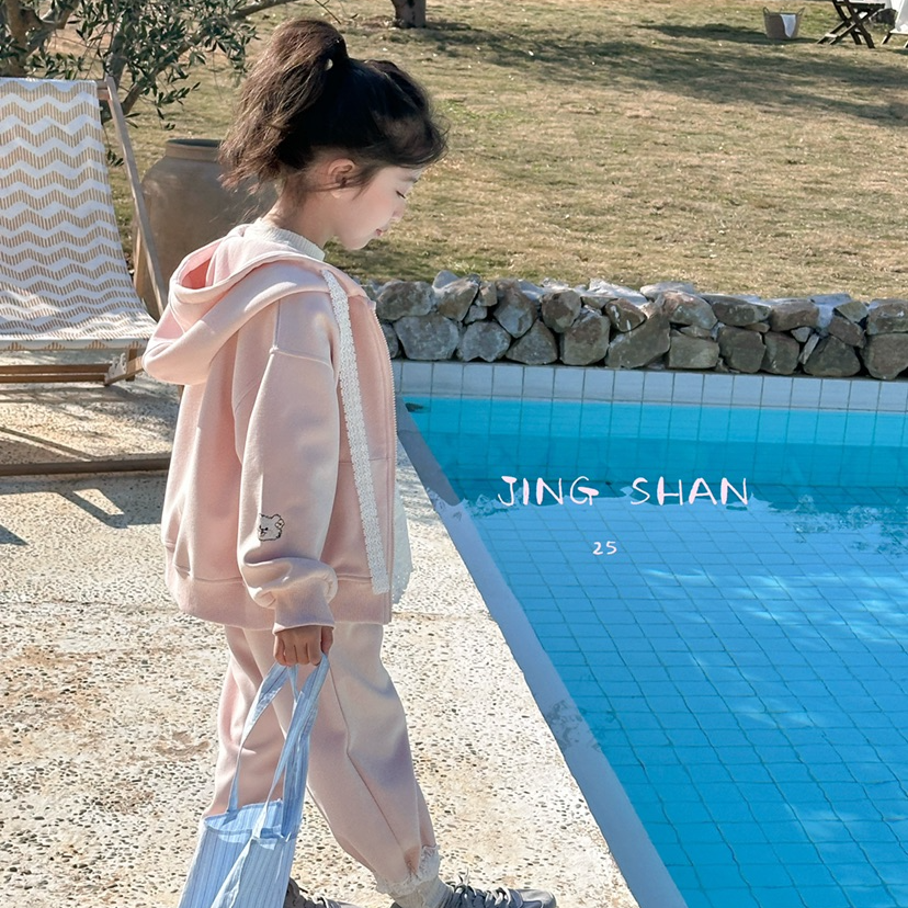 (25年春)小狗绣花针织套装JC31114