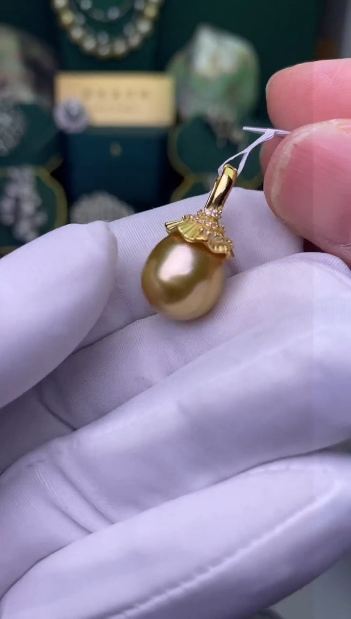 【闪购商品】海水珍珠颈饰银S925镶嵌12-13