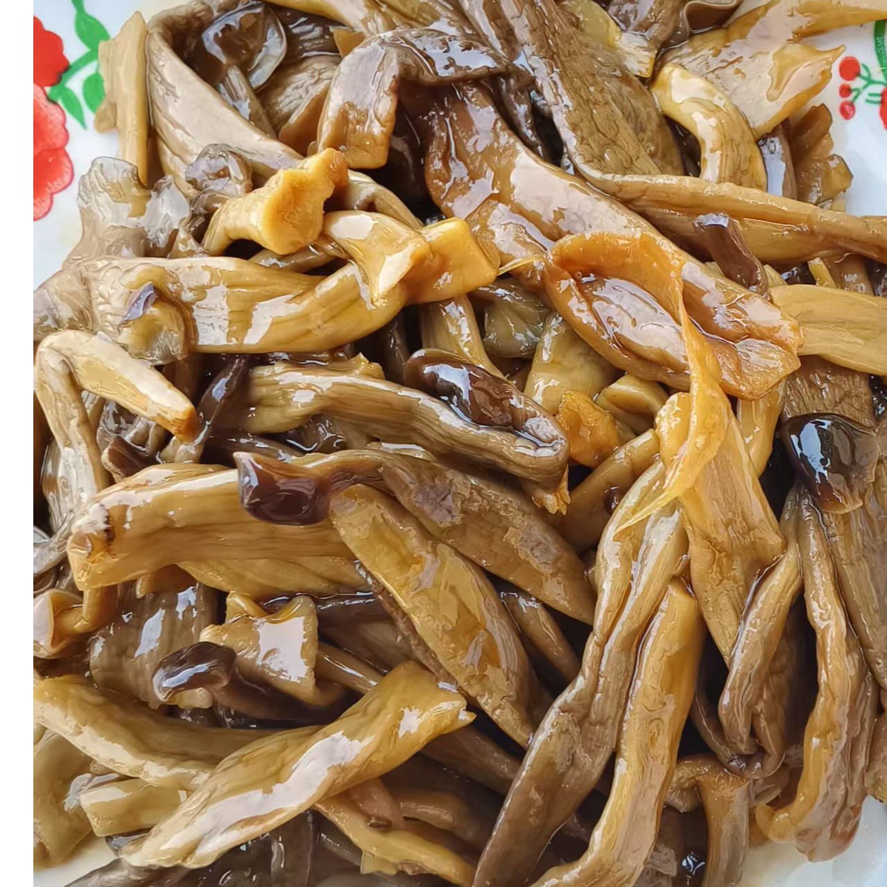 阿姨做的凉拌鹿茸菇 阿姨做的放心食用干净卫生