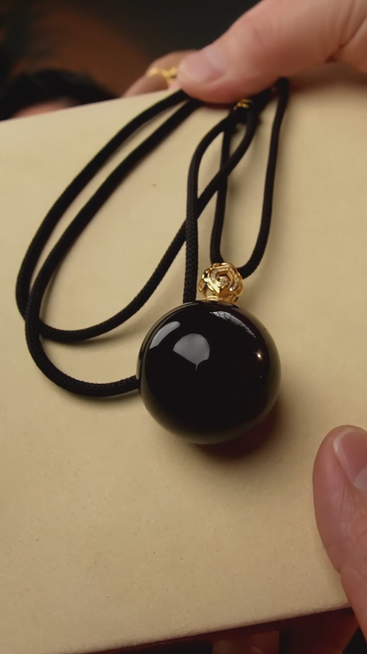 【闪购商品】琥珀颈饰未镶嵌34+紫蜜紫杉醇