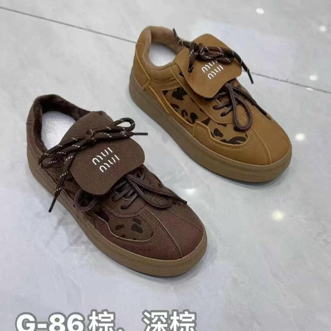 G-86休闲风雪地靴棉鞋韩版低帮女鞋冬季拼色