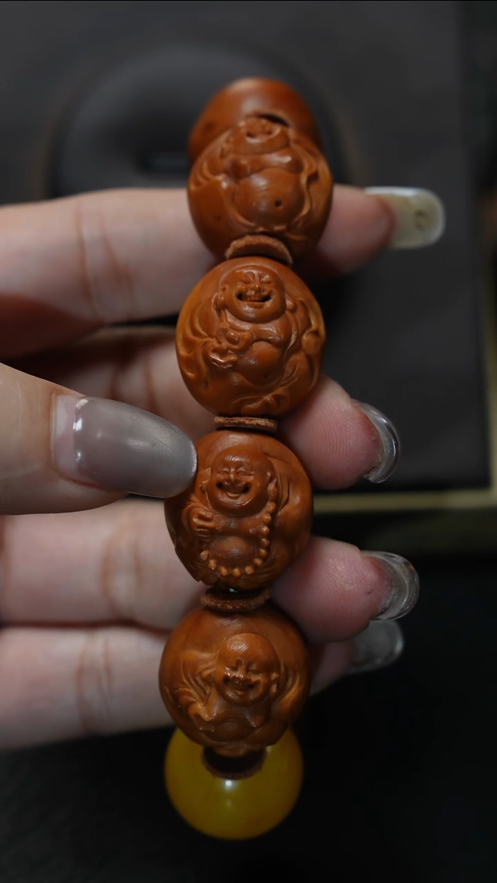 手串/手链橄榄核鱼子精品核文化