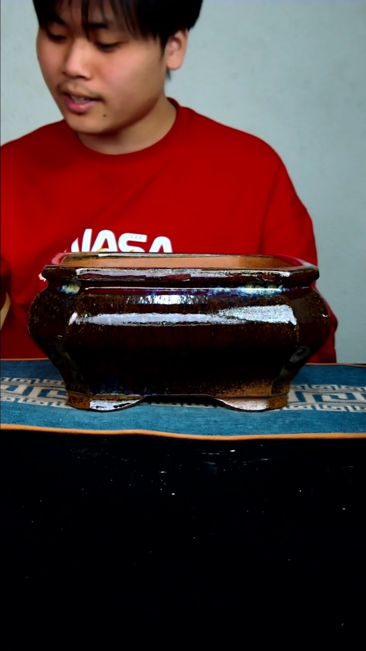 【闪购商品】紫砂花盆21.5*10.5内径紫砂花盆