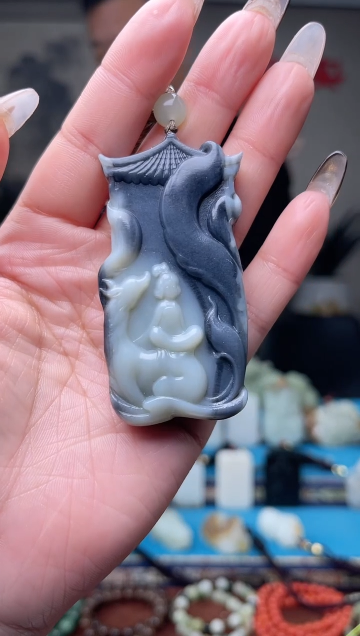 【闪购商品】和田玉挂件未镶嵌1