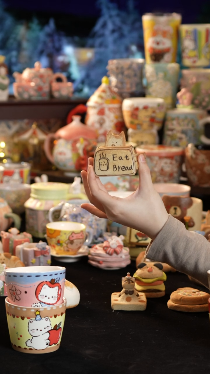 其他陶景德镇釉下彩手绘设计师款陶瓷