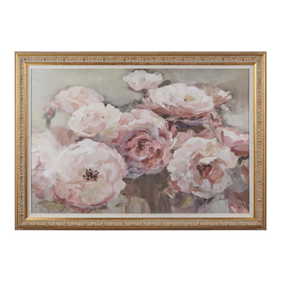 【库存】美克美家 玫瑰花语装饰画 微瑕 不支持退换